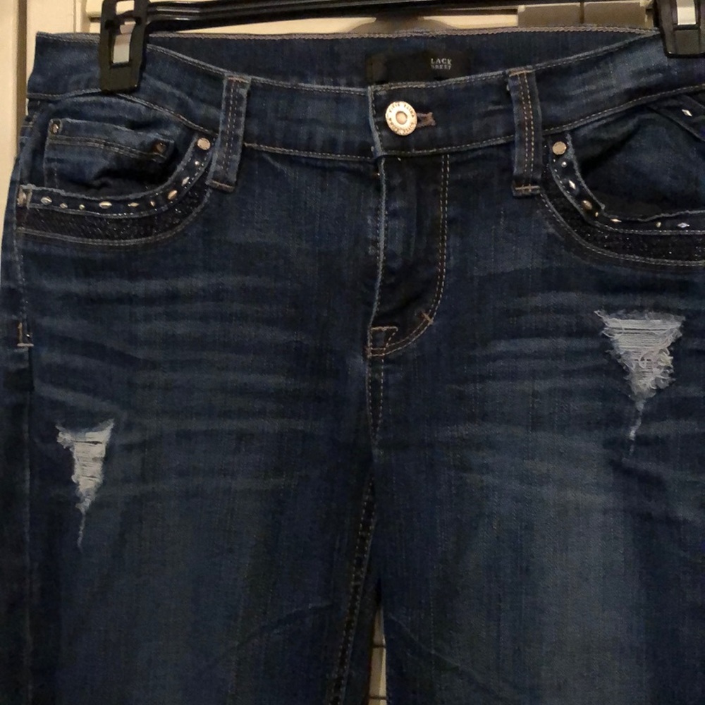 Bundle!  2 pairs WHBM distressed skinny jeans
